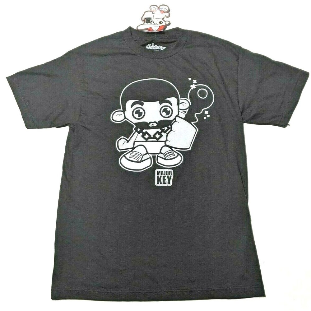 New CandiiShop T-Shirt Confectionaire Graphic Print Major Key MEN Size M